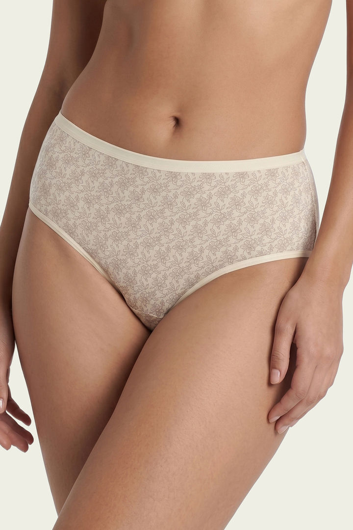 Zivame Medium Rise Full Coverage Hipster Panty (Pack of 3) - Multicolor — image 5
